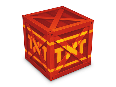 TNT Crate crash bandicoot crate icon tnt