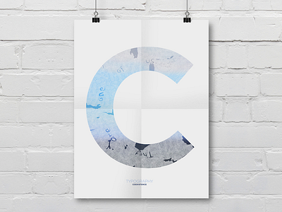 TYPOGRAPHY COEXISTENCE personal poster