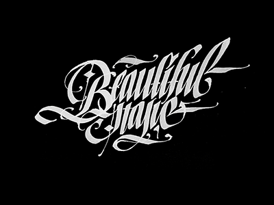 Calligraphy: Beautiful Italic calligraphy pokras pokraslampas