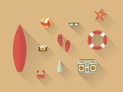 Beach beach camera music ocean photo relax sea sport summer surfing travel vector
