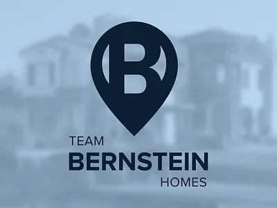 Team Bernstein Homes vol.2 house houses illustrator logo photoshop proxima nova real estate team typography