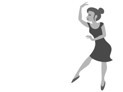 Dancer WIP dancer dress illustration vector wip woman