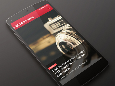 [WIP] Tech in Asia android apps interface kitkat mobile ui