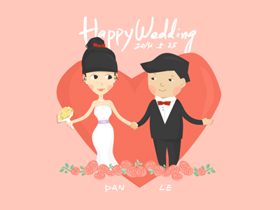 400x300 happy wedding