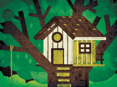 Tree House design illustration test