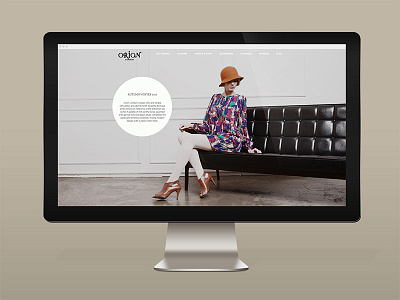 ORION LONDON branding campaign web