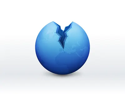 Browser blue breach browser crack icon
