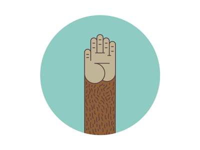 MailChimp - High Five animation gif loop mailchimp motion design motion graphics