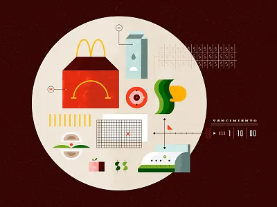 McFine azambuja editorial illustration martin mcdonalds vector