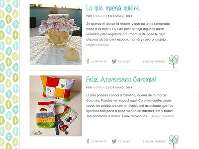Posts listing blog design fun peru post web design wordpress