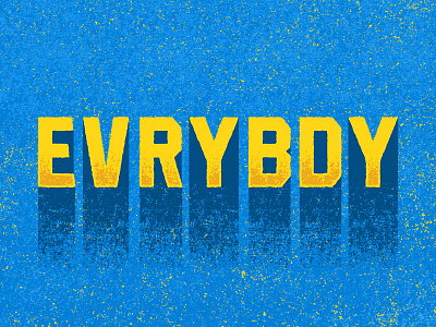 EVRYBDY typography