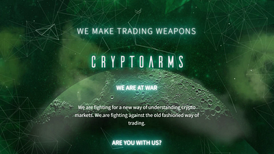 Cryptoarms crypto design graphic design motion graphics ui web