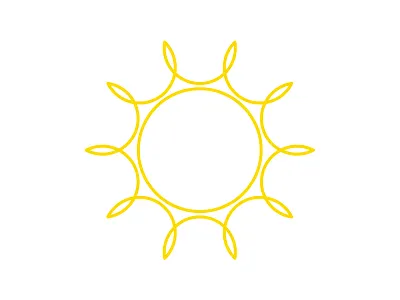 Twenty Four design icon illustration onethousandsplendidsuns sun weather