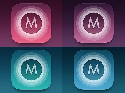 Icon for «M» app app icon icons ios ipad iphone