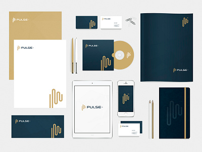 Pulse Stationary option blaska brand finance impulse logo mark markets p symbol pulse radek radekblaska radekblaska.com