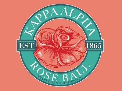 Rose Ball apparel ball illustration rose rose ball transylvania university