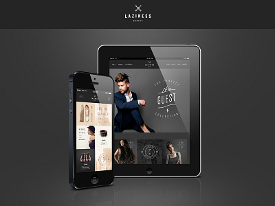 Laziness responsive design fashion logos responsive theme