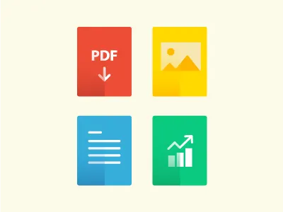 Files document files flat icons image pdf ui