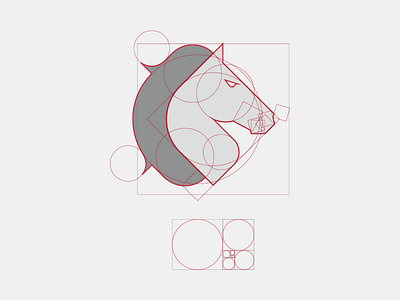 WideHorse logo - Golden Ratio goldenratio logo widehorse