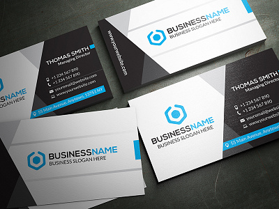 Corporate Business Card - RA18 business card corporate respinarte