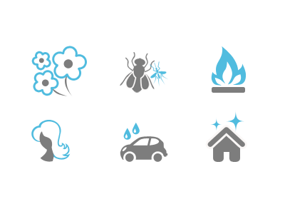 Icon's from ‟Sibiar” production page design fly icon illustration webdesign