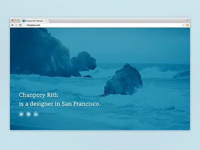 "Splash" Page for blue chrome landing page landing pageweb chrome splash temporary web