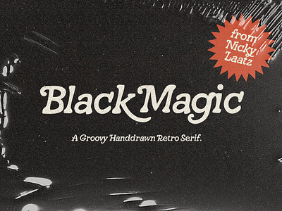 Black Magic Slab Serif