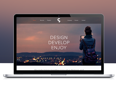 Glucode website photography responsive ui ux web design website