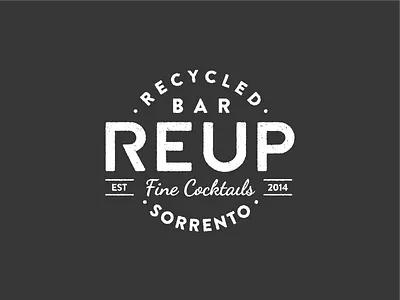 REUP - Recycled Bar - Opt.2 branding logo