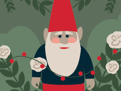 Amelie's Gnome amelie design illustration