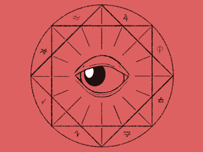 Eye Sigil animation cel evil eye photoshop sigil tarot