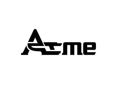 Generic Logo acme anvil logo type vector