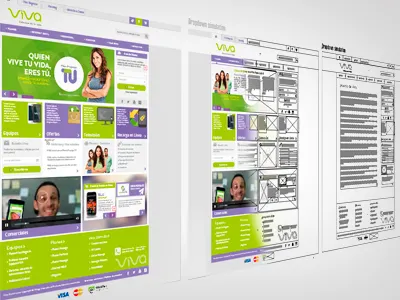 Work in Progress viva.com.do redesign 2014