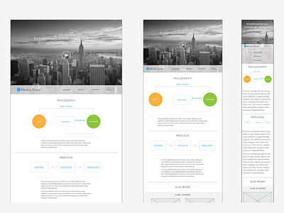 MH Preliminary Site Design media responsive single page