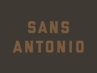 Sans Antonio font liberator san antonio sans type