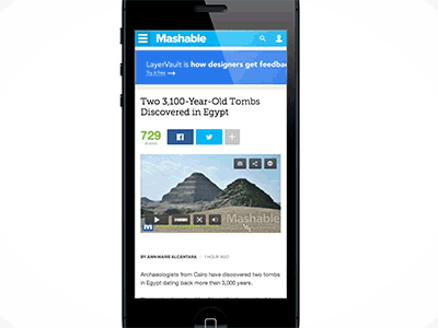 What's Next Mobile Widget Concept addthis recommended content whats next