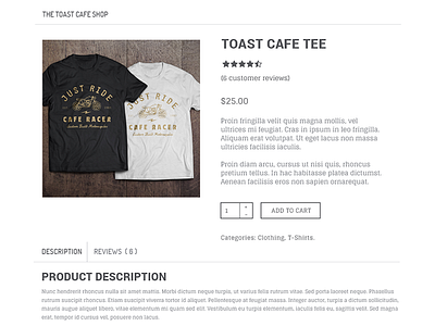 Shop - Cafe / Restaurant Theme cafe ecommerce restaurant shop theme themeforest web design web site webdesign website wordpress