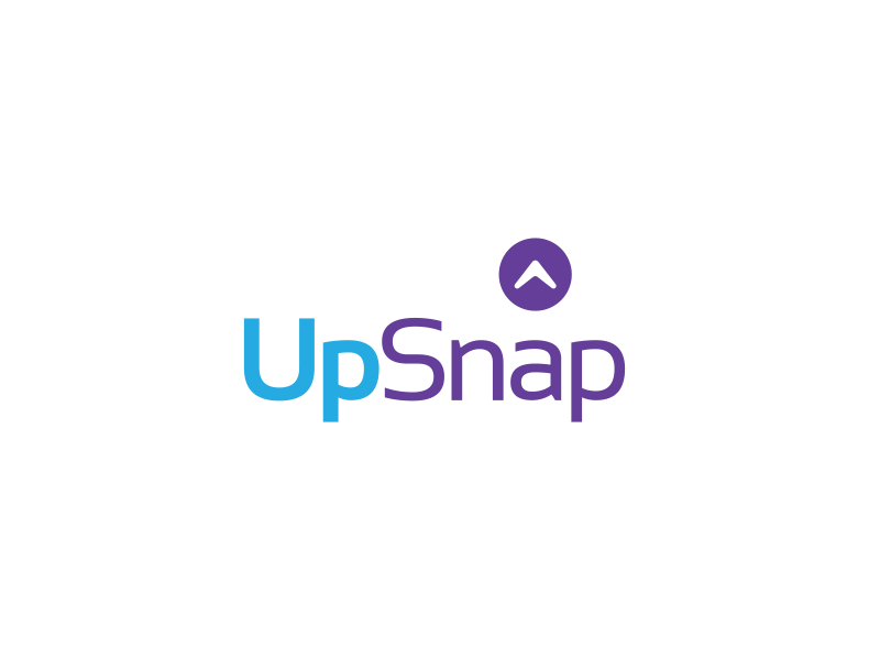 UpSnap Branding app arrow branding logo