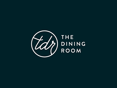 The Dining Room 2 cursive dining logo nyc