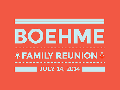 Family Reunion T-shirt badge emblem family reunion logo