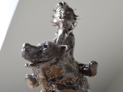 Boy 'N' Bear bear sculpture