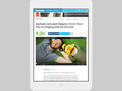 What's Next iPad Widget Concept addthis ipad mini recommended content whats next
