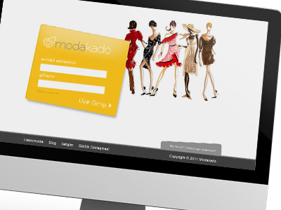 Modakado Private Shopping - Client Website asymmetric clean ecommerce private shopping turkish web webdesign website