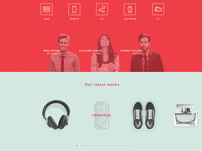 M O R E icon portfolio team ui ux vans vintage web web design website