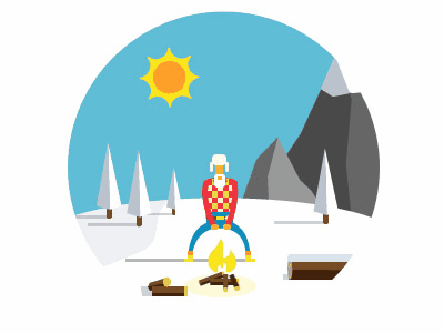 Iceman animation gif