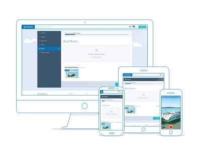 Boat Listing Wizard form photo responsive ui upload wizard