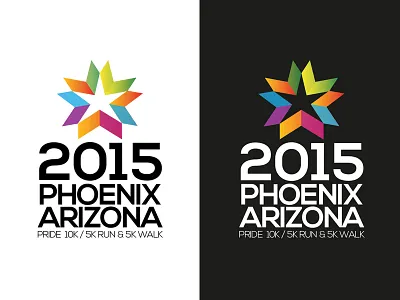 2015 Phoenix Arizona Run Branding & Logo Concept V6 2015 arizona branding logo nick annies nickdesigner phoenix