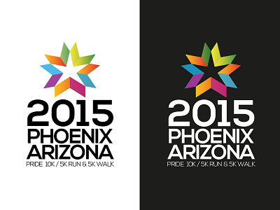 2015 Phoenix Arizona Run Branding & Logo Concept V6 2015 arizona branding logo nick annies nickdesigner phoenix