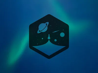 Lift off... concept design flat icon logo planet quinvdv rocket science sketch space universe