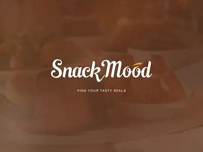 SnackMood new logo branding calligraphy fireart fireart studio lettering logotype